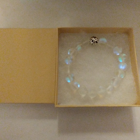 White Moonstone Bracelet - Picture 8 of 8